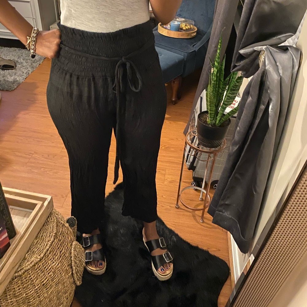 Gauze beach pants